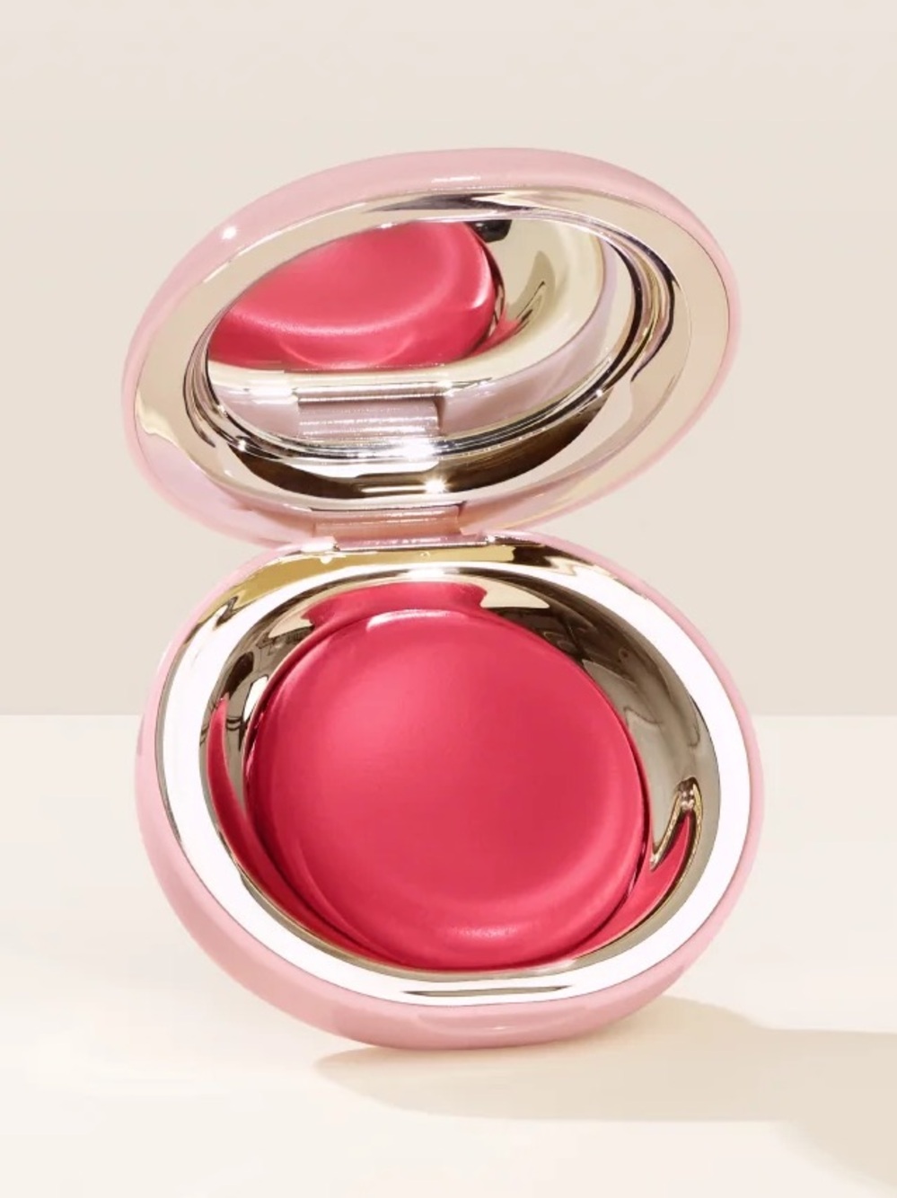 Rare Beauty Nearly Rose Stay Vulnerable Melting Cream Blush- true pink, vegan